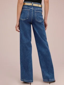 Next bleu foncé - Jean large Online