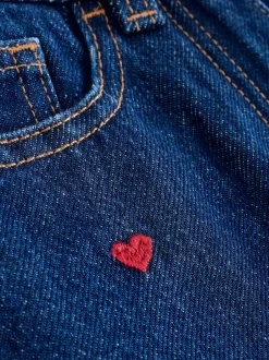 Next bleu foncé - Jean orné d’un large imprimé fleuri (3-16ans) Online