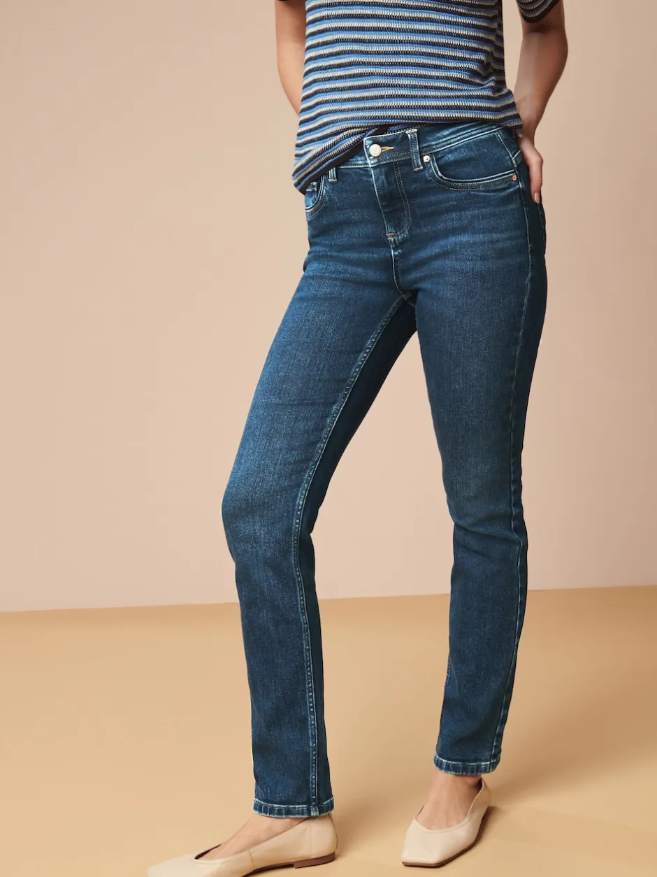 Next bleu foncé - Jean slim super doux Sale