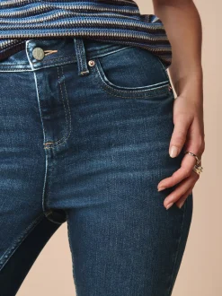 Next bleu foncé - Jean slim super doux Sale