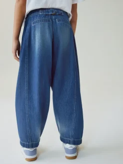 Next bleu foncé - Jeans Barrel (3-16ans) Discount