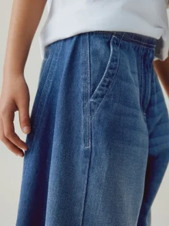 Next bleu foncé - Jeans Barrel (3-16ans) Discount