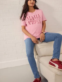 Next bleu foncé - Jeans Skinny de maternité Hot