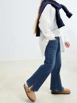 Next bleu foncé - Jeans évasés (3-16ans) Discount