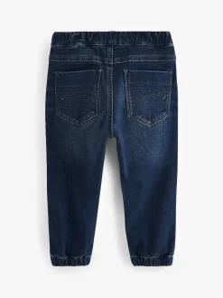 Next bleu foncé - Joggers Jeans Avec Confort Extensible (3mths-7yrs) Outlet