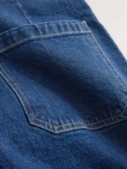 Next bleu foncé - N Premium Jean Ample Extensible à poche haute avec poche plaquée Outlet