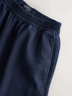 Next bleu foncé - Pantalon de jogging en jersey denim Best