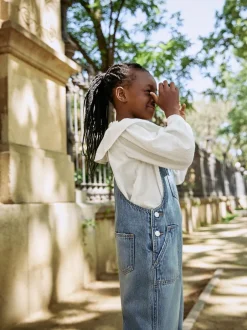 Next bleu foncé - Salopettes larges (3-16ans) Outlet