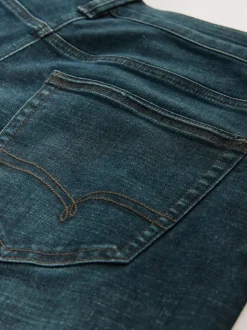 Next - Coupe fuselée régulière - Jean Motionflex Bleu foncé de denim Hot