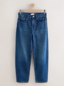 Next Bleu foncé de denim - Jean jambe barillet New