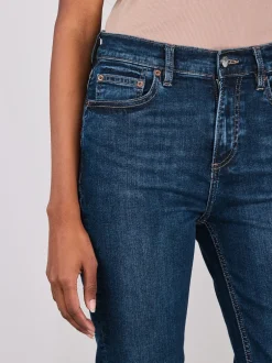 Next Bleu foncé de denim - Jean bootcut Extensible taille Milieu Discount
