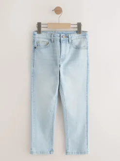 Next Bleu foncé de denim/délavé - Jean extensible, lot de 2 (3-17ans) Best
