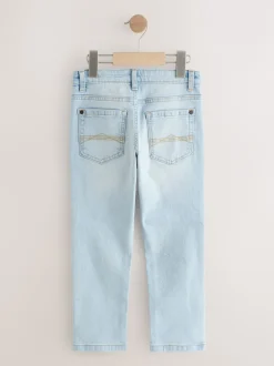 Next Bleu foncé de denim/délavé - Jean extensible, lot de 2 (3-17ans) Best