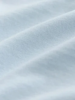 Next - Slim Fit (Slim Fit) - T-shirt Essential Col rond en coton Bleu glace Best