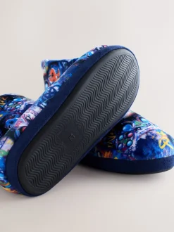 Next Bleu Graffiti Gamer - Bottines chaussons confortables Best