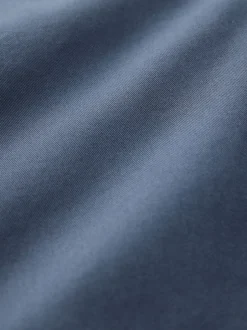 Next - Coupe fuselée régulière - Pantalon chino stretch Bleu Gris Moyen Outlet