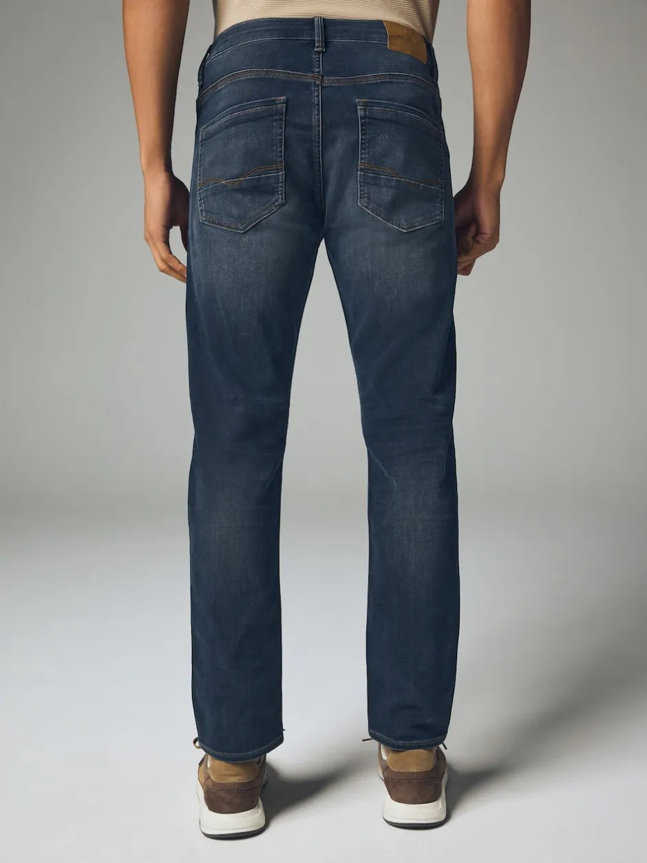 Next - Slim Fit (Slim Fit) - Jeans stretch de confort Bleu Gris Vintage Best