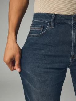 Next - Slim Fit (Slim Fit) - Jeans stretch de confort Bleu Gris Vintage Best