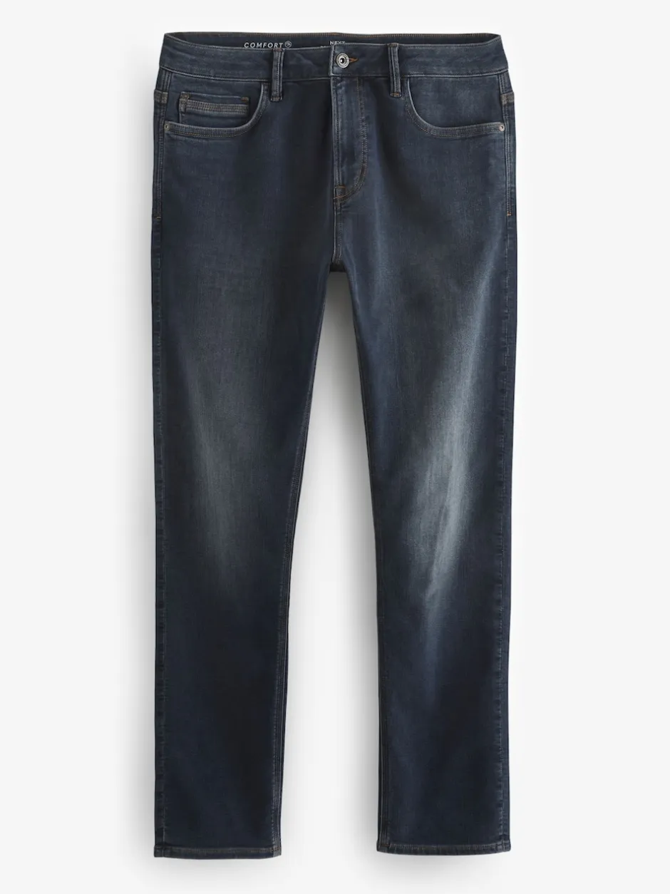 Next - Slim Fit (Slim Fit) - Jeans stretch de confort Bleu Gris Vintage Best