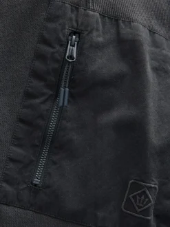 Next Bleu Gris/bleu marine en ardoise - Lot de 2 joggings cargos coupe ajustée à dos brosse utilitaire Outlet