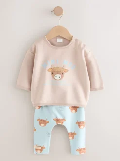 Next Bleu Hamish - Ensemble Sweat-shirt et Leggings bébé (0mois-3ans) Online