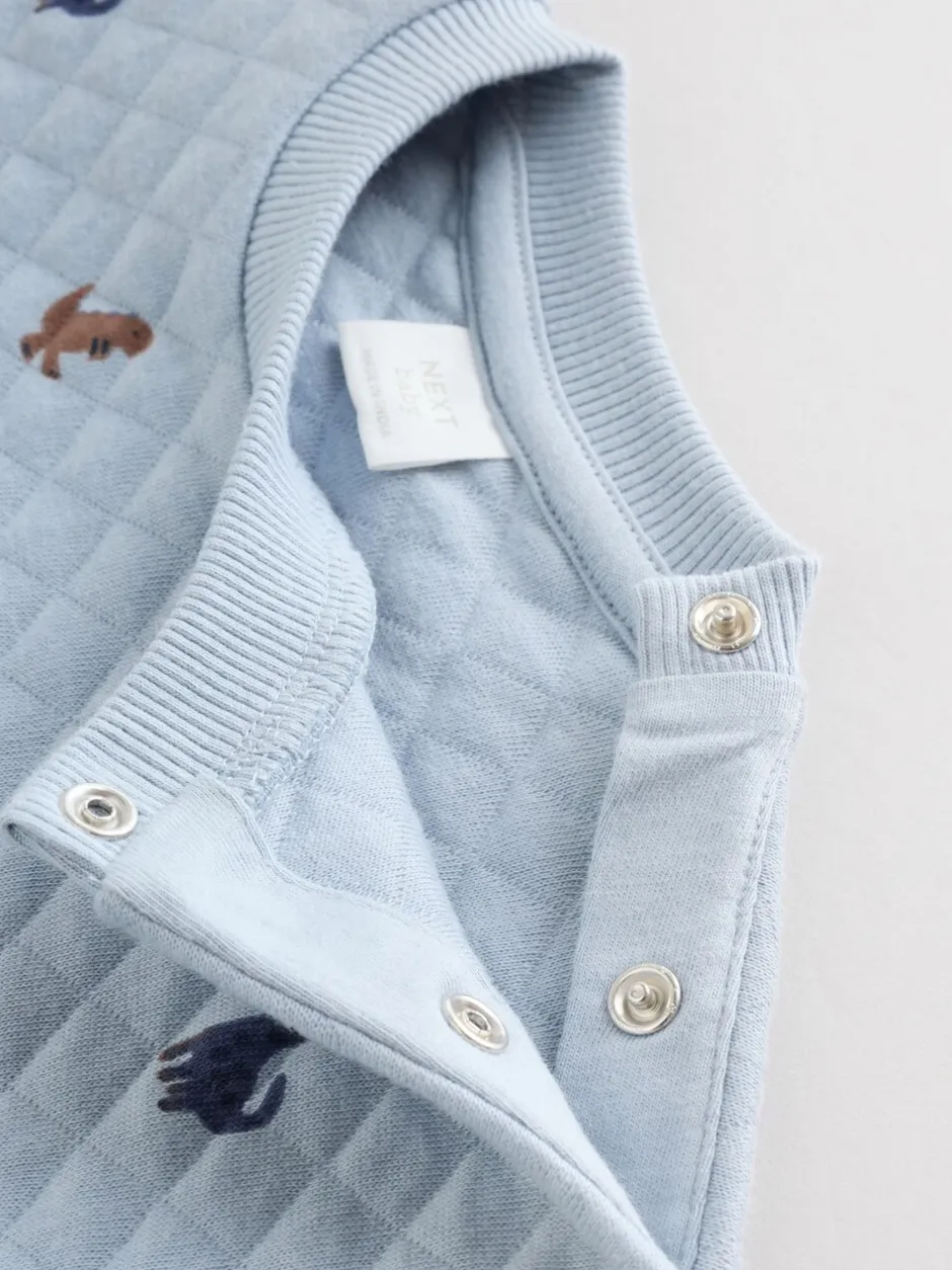 Next Bleu imprimé dinosaure - Ensemble sweat matelassé et survêtement Bébé (0mois à2ans) Best