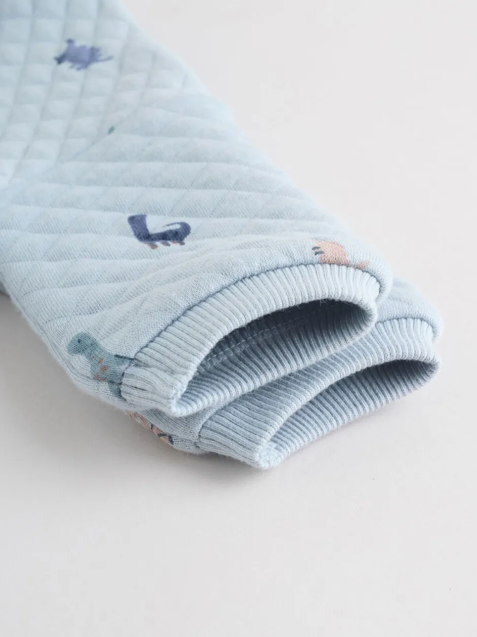 Next Bleu imprimé dinosaure - Ensemble sweat matelassé et survêtement Bébé (0mois à2ans) Best