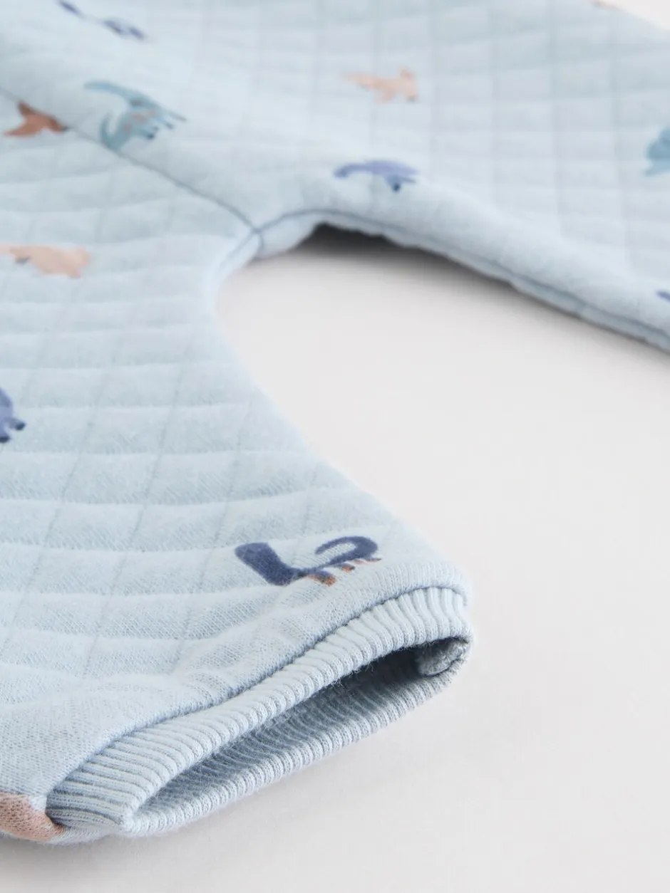 Next Bleu imprimé dinosaure - Ensemble sweat matelassé et survêtement Bébé (0mois à2ans) Best