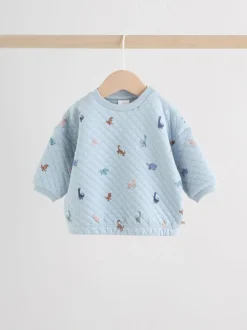 Next Bleu imprimé dinosaure - Ensemble sweat matelassé et survêtement Bébé (0mois à2ans) Best