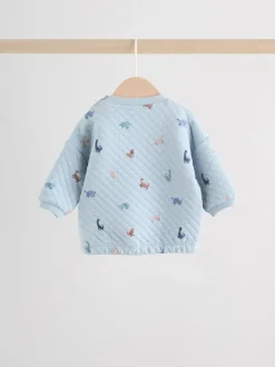 Next Bleu imprimé dinosaure - Ensemble sweat matelassé et survêtement Bébé (0mois à2ans) Best