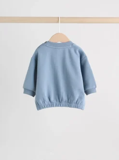 Next Bleu imprimé dinosaure - Ensemble Sweat-shirt et Leggings bébé (0mois-3ans) Online