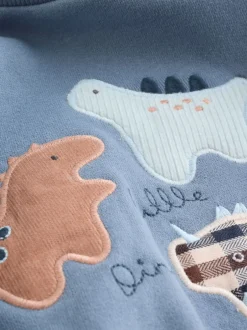 Next Bleu imprimé dinosaure - Ensemble Sweat-shirt et Leggings bébé (0mois-3ans) Online