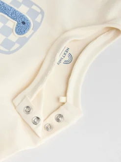 Next - Hauts et Leggings 6 pièces bébé (0mois-3ans) Bleu imprimé dinosaure Hot