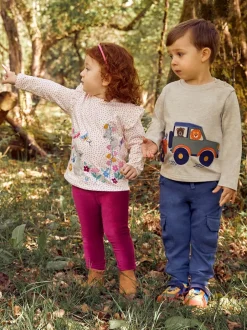 Jojo Maman Bébé Bleu indigo & Bleu marine - Lot Cargos % Cotton Survêtement 100 2 Best