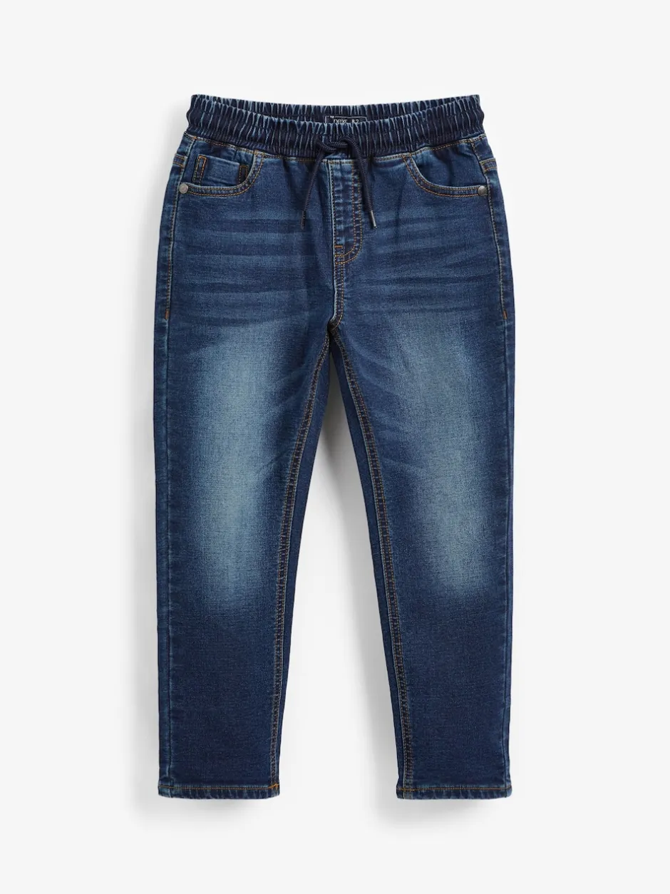 Next Bleu indigo - Jeans extensibles à taille élastique (3-16ans) Best