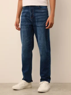 Next - Jeans extensibles (3-17yrs) Bleu indigo Online