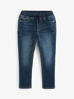 Next Bleu indigo - Jeans extensibles à taille élastique (3-16ans) Discount