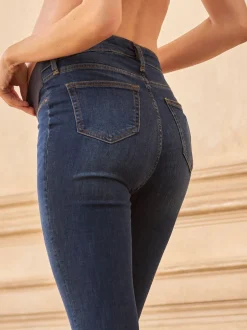 Seraphine Bleu indigo - Jeans skinny de Grossesse Premium en tissu bio Online