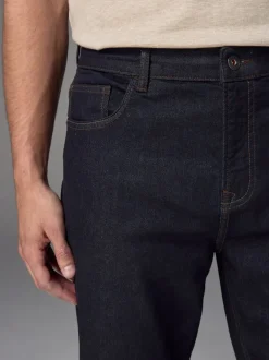 Next - Jeansextensible classique coupe fuselée régulière Bleu indigo rincé Hot