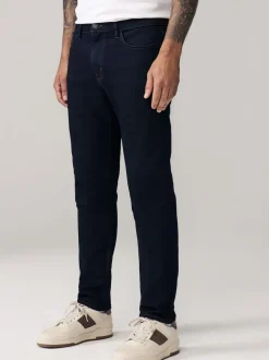 Next - Slim Fit (Slim Fit) - Jeans stretch de confort Bleu indigo rincé Clearance