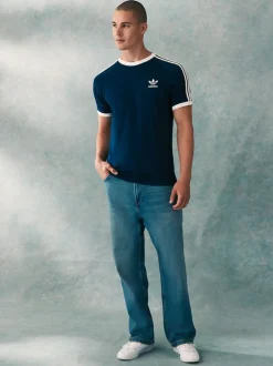 adidas originals - Adicolor Classics 3-T-shirt Rayure Bleu marine Best