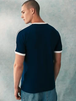 adidas originals - Adicolor Classics 3-T-shirt Rayure Bleu marine Best