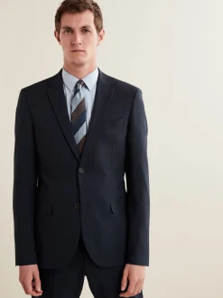 Next Bleu marine - Ajustement régulier - Veste de costume Essential Discount