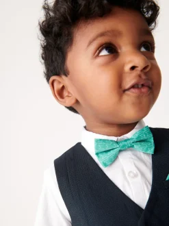 Baker by Ted Baker Bleu marine - Ensemble chemise, gilet et short New