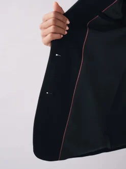 Next Bleu marine - Blazer ajusté robuste Sale