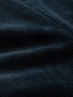 Next Bleu marine - Blazer en velours côtelé