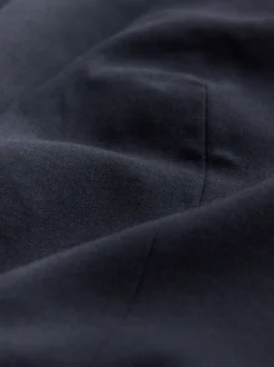 Next Bleu marine - Blazer simple boutonnage en laine Sale