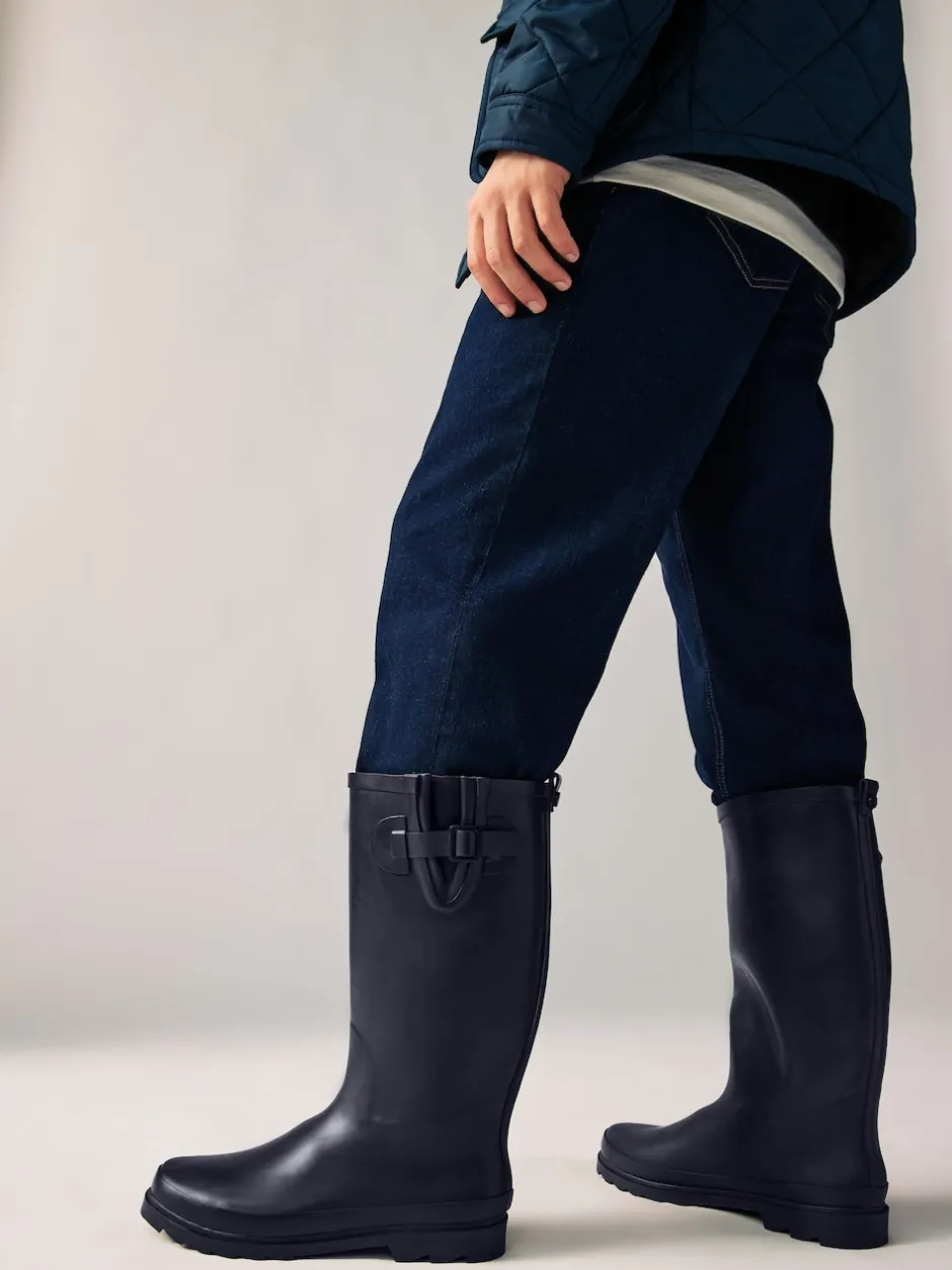 Next Bleu marine - Bottes en caoutchouc Best