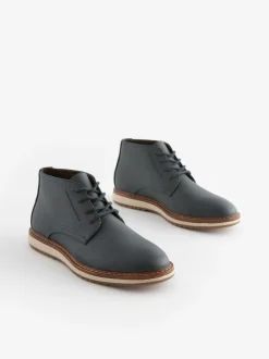 Next Bleu marine - Bottines style sport New