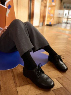 Next - Cardigan à col en V Cotton Rich School (3-16ans) Bleu marine